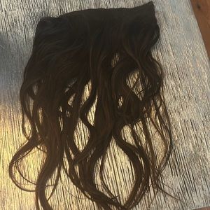 Luxy halo hair extensions brown